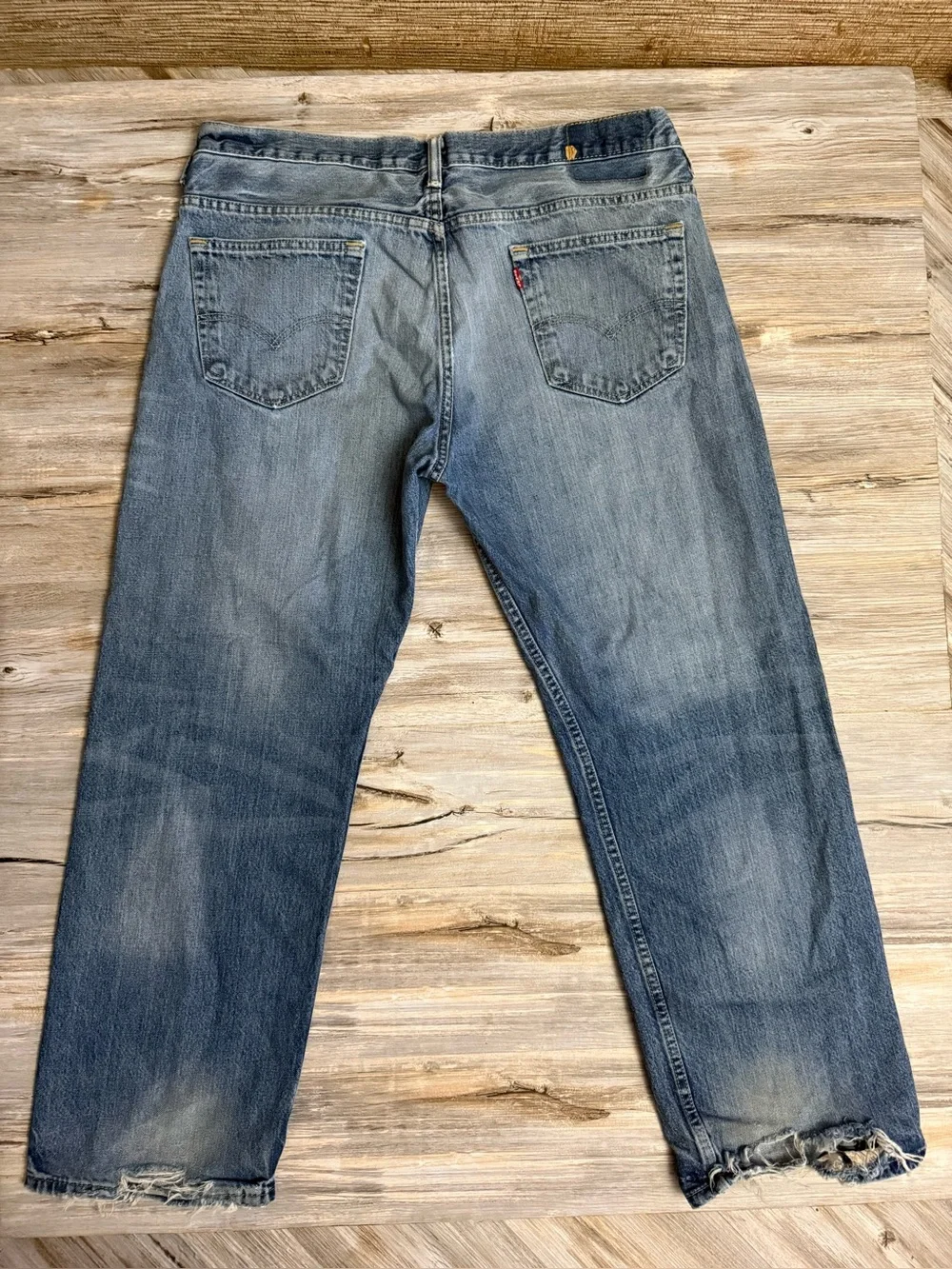 Levi’s 569 Jeans Men’s 36x30 Loose Straight Fit Blue Fair 100% Cotton Mexico